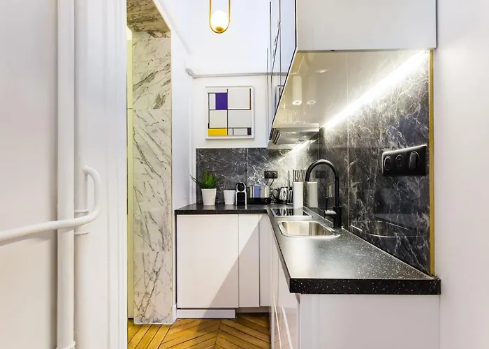 Moderne Apartment - 1Br 4P - Ac - Champs-Elysees